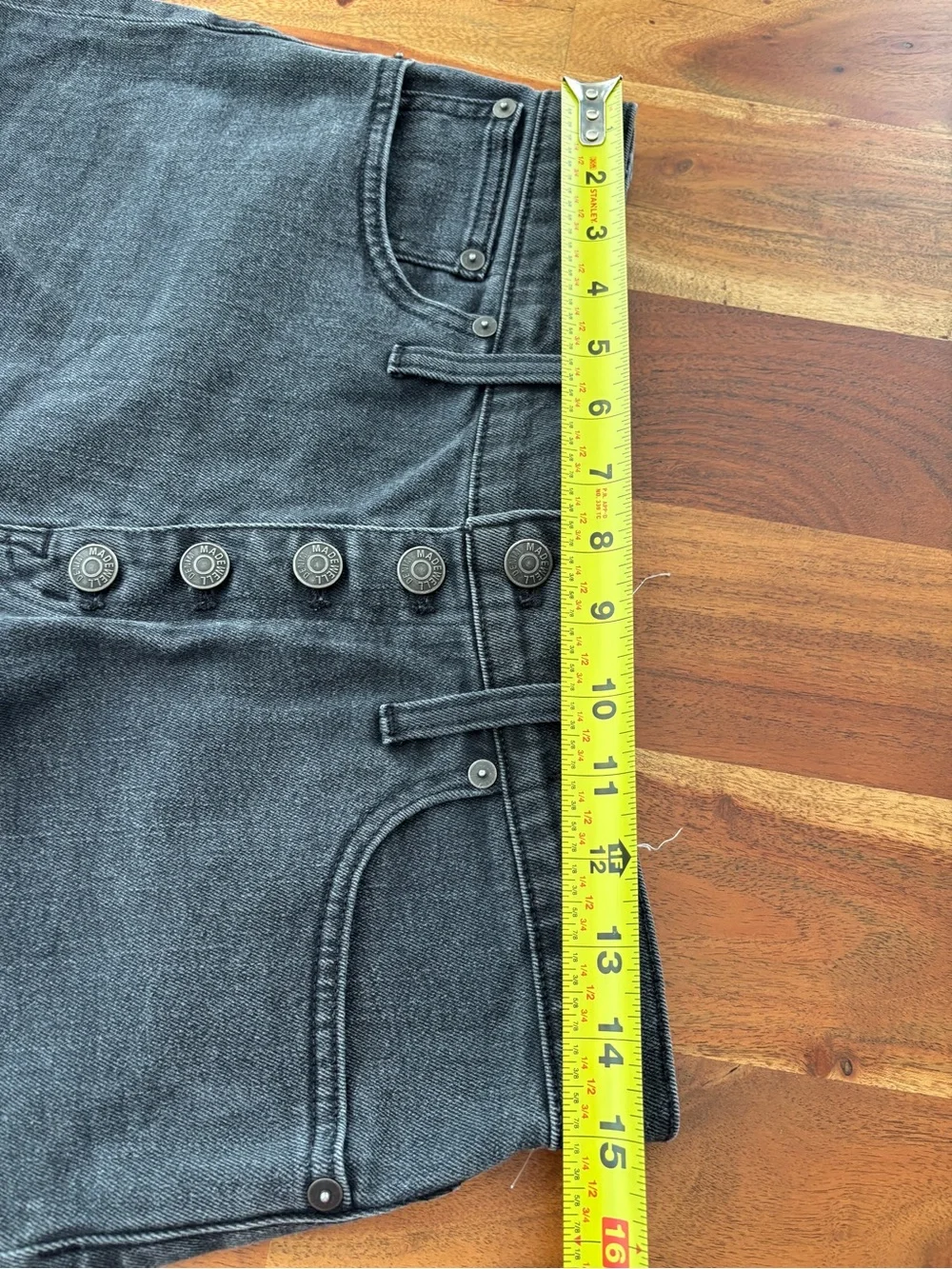 Madewell High Rise Button Fly Shorts - Size 29